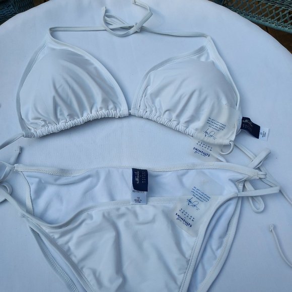 Ashley Graham x Swimsuits For All Icon White Bikini - Picture 4 of 6